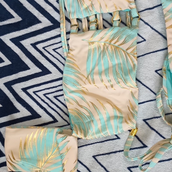 Beach Bunny Fine Lines Brand New Swimsuit - Picture 3 of 11